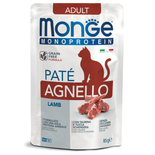 Monge | Alimento húmedo para perros adultos Monoprotein. Cordero