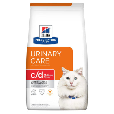 Hill's Prescription Diet | Alimento seco para gatos Urinary Care c/d Multicare Stress