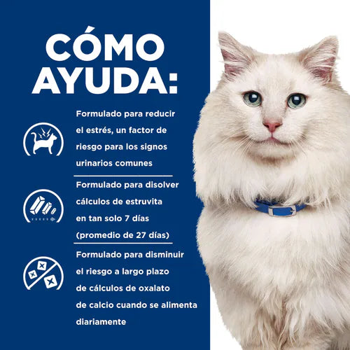 Hill's Prescription Diet | Alimento seco para gatos Urinary Care c/d Multicare Stress