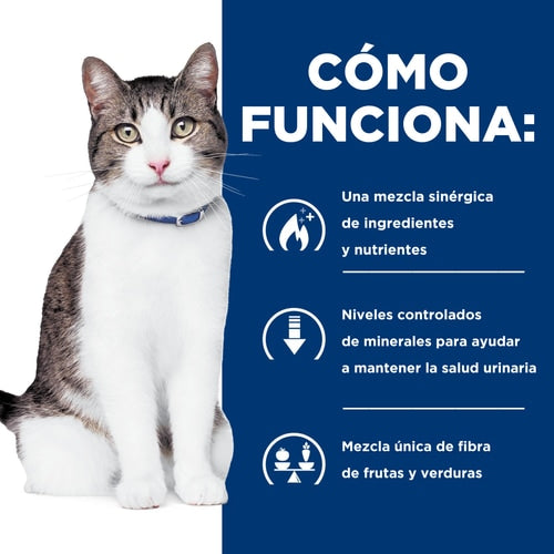 Hill's Prescription Diet | Alimento seco para gatos Urinary + Metabolic c/d Multicare