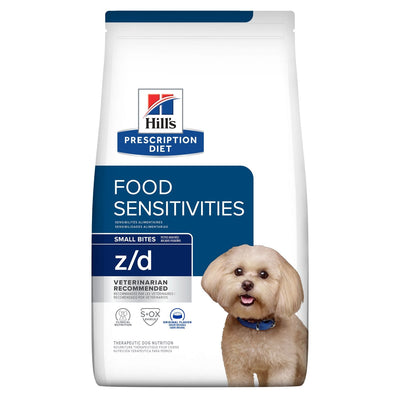 Hill's Prescription Diet | Alimento seco para perros Food Sensitivities z/d Small Bites