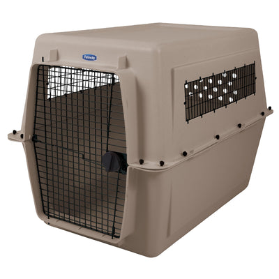 Petmate Ultra Vari Kennel gigante 48 pulgadas sobre fondo blanco