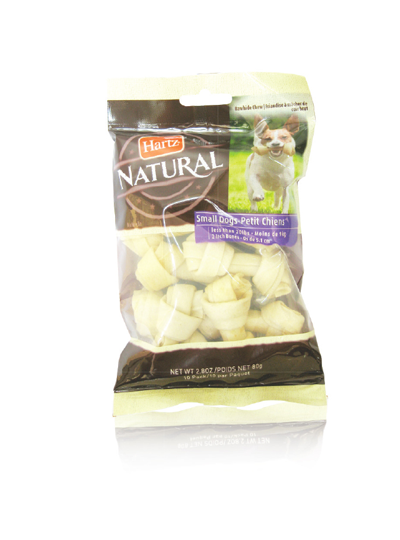 Hartz — mini huesos de carnaza natural para perros 85 g