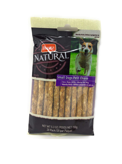 Hartz — Munchy Sticks palitos masticables naturales para perros x 20