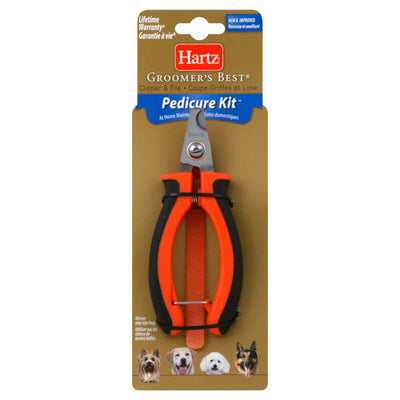 Hartz — set de pedicura cortaúñas y lima para perros y gatos