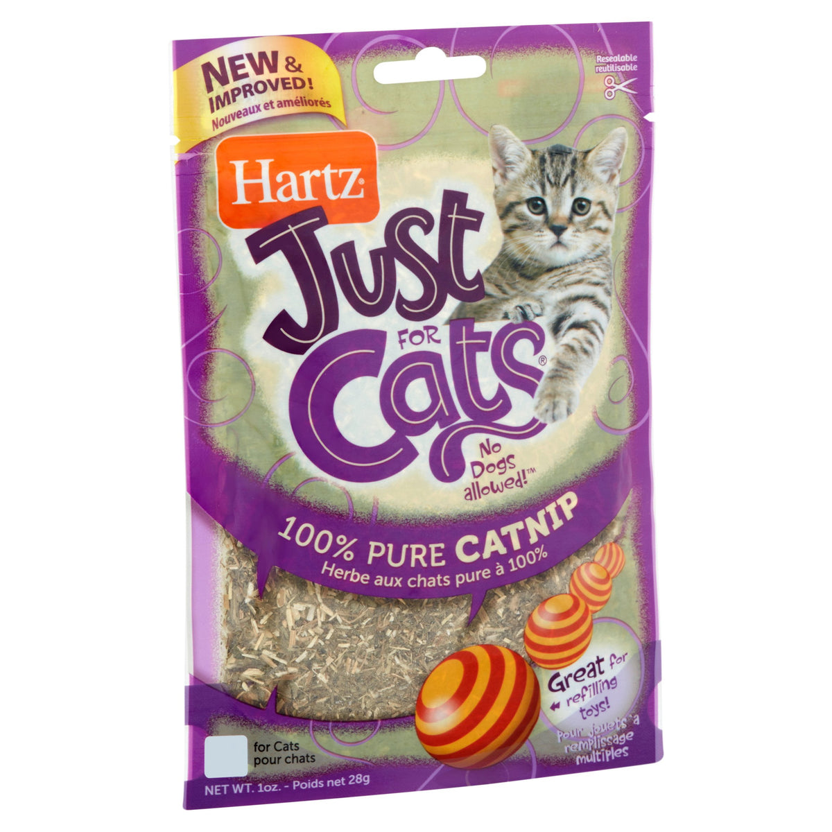 Hartz — Just For Cats hierba gatera catnip para gatos 28 g