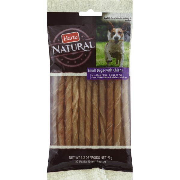 Hartz — Chew Sticks palitos masticables naturales para perros x 20