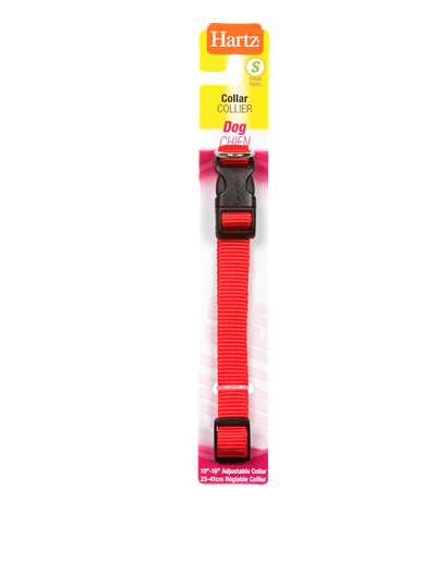 Hartz — collar ajustable para perros 10-16 pulgadas color entero