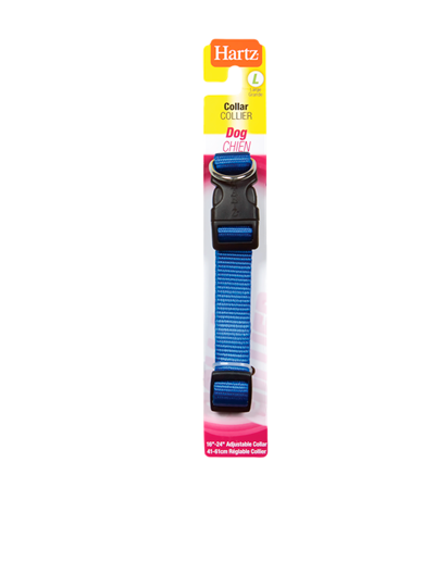 Hartz — collar ajustable para perros 16-24 pulgadas color entero