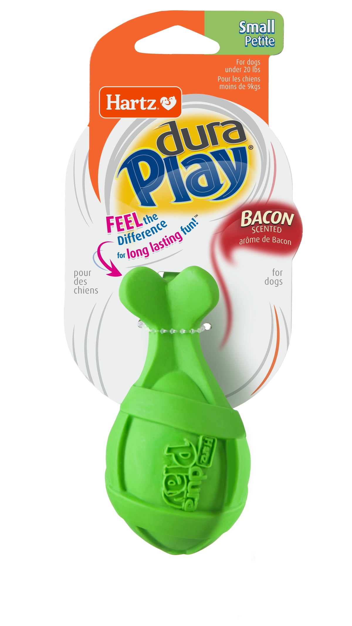 Hartz — Dura Play Rocket juguete de látex para perros — Small