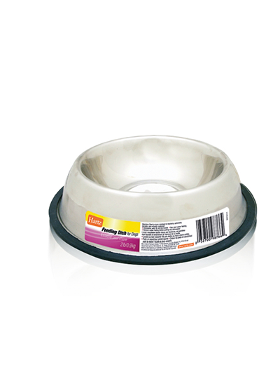 Hartz — plato de acero inoxidable para mascotas 32 oz
