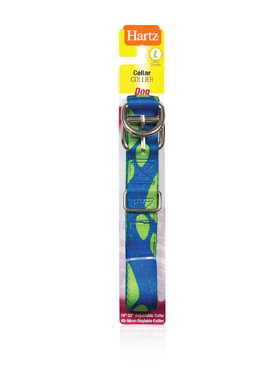 Hartz — collar para perros 19-22 pulgadas estampado