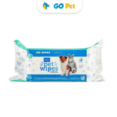 Pet-Ag — Fresh'n Clean toallitas húmedas para perros y gatos x 100