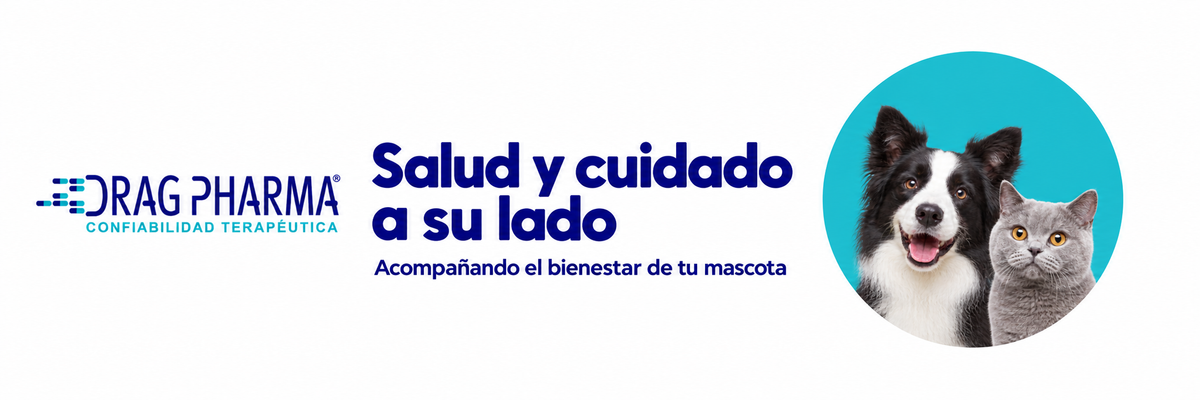 Drag Pharma — Salud y cuidado a su lado. Acompañando el bienestar de tu mascota.