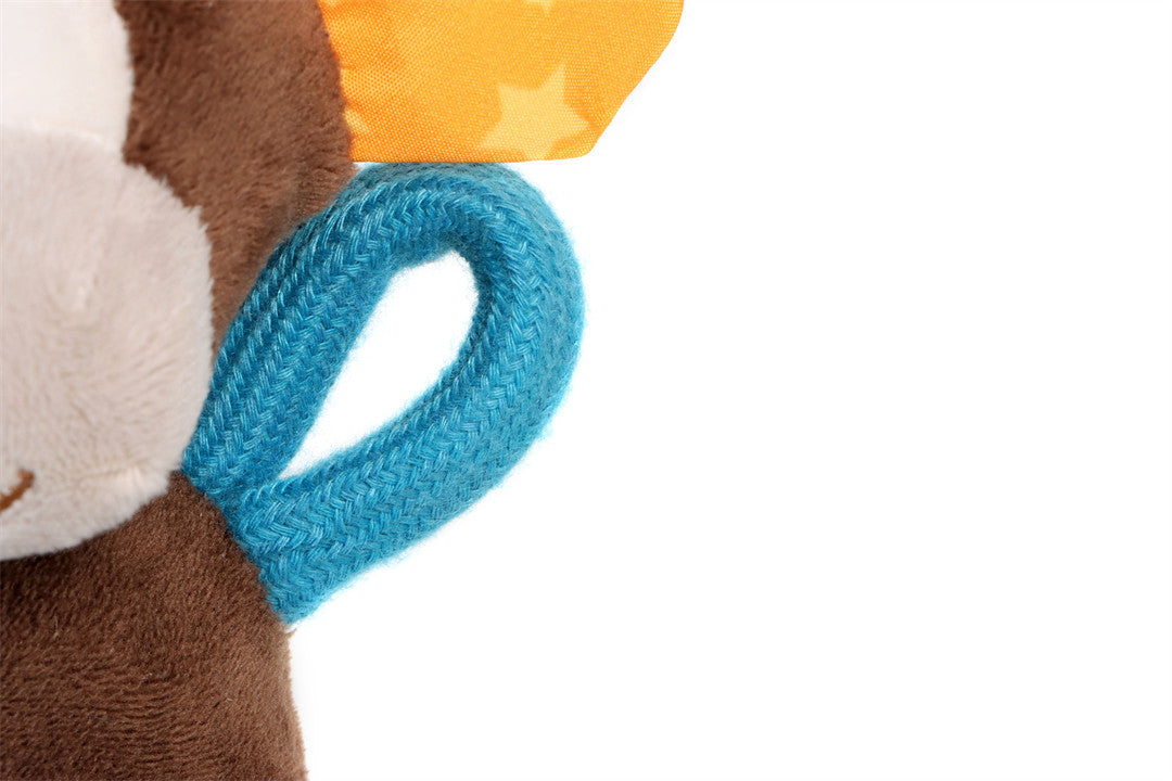 GiGwi | Juguete para perros mono 'felpa Friendz' con sonido — vista oficial adicional 1