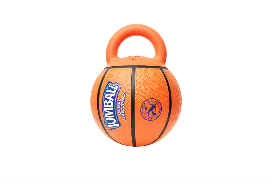 GiGwi Jumball | Pelota de básquet con asa para perros — imagen oficial del producto