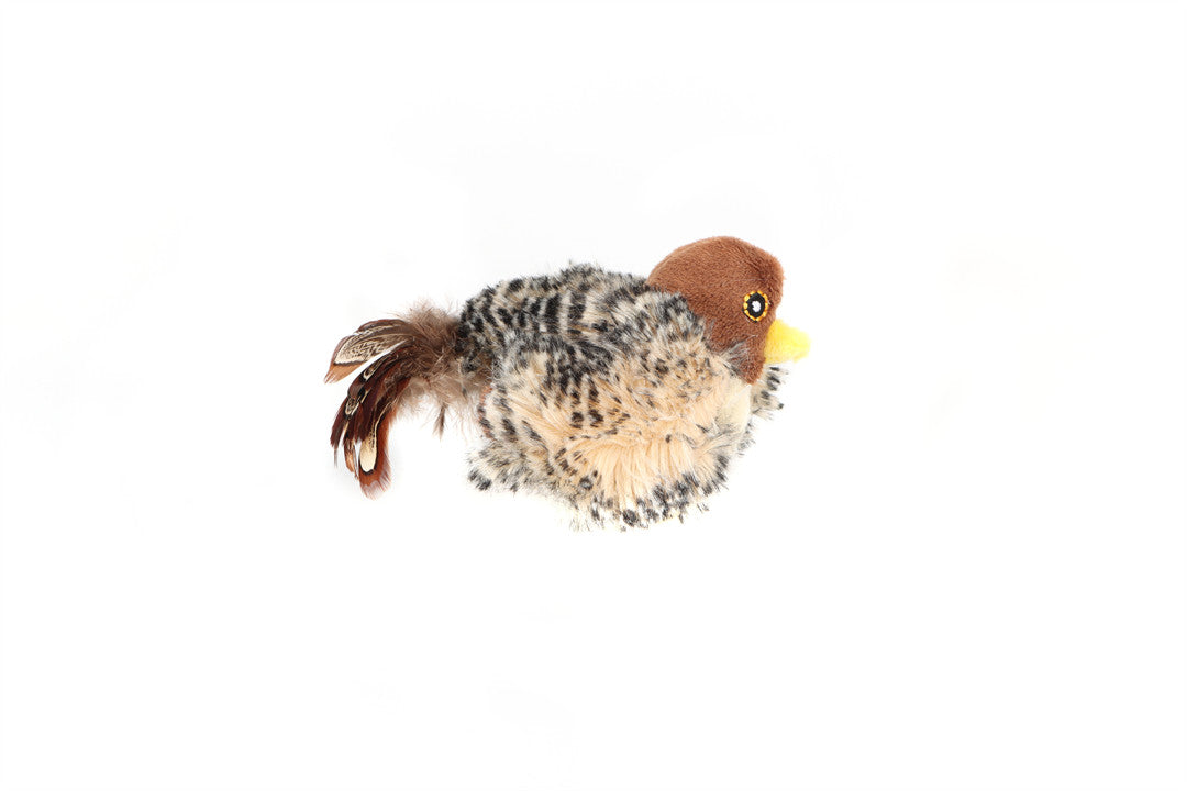 GiGwi | Juguete para gatos Pájaro 'Melody Chaser' sonido de pájaro y pluma — vista oficial adicional 2