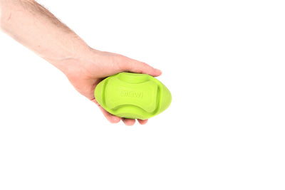 GiGwi | Juguete para perros Pelota Rugby Foamer TPR verde — vista oficial adicional 1
