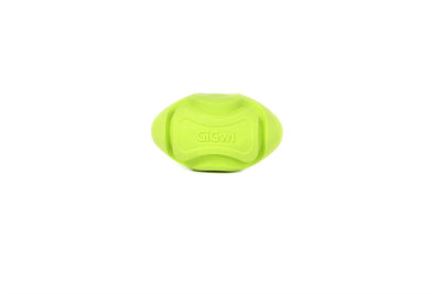 GiGwi | Juguete para perros Pelota Rugby Foamer TPR verde — imagen oficial del producto