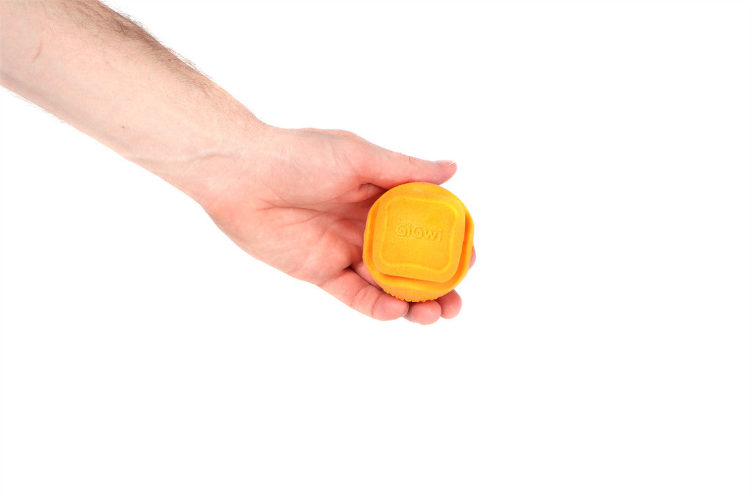 GiGwi | Juguete para perros Pelota Foamer TPR naranja — vista oficial adicional 1