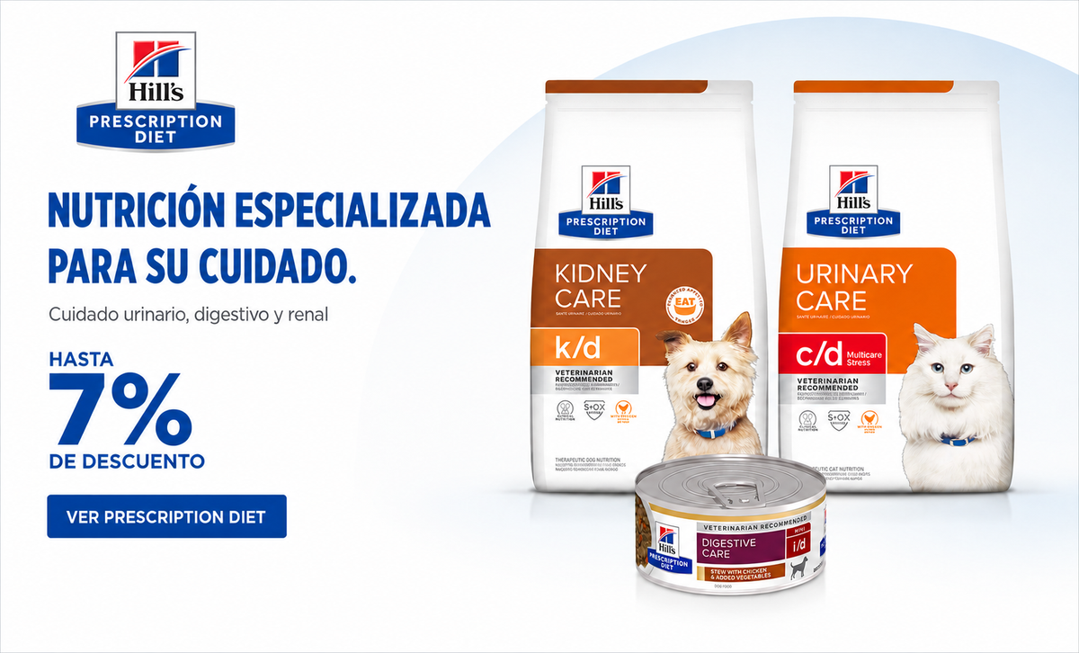 Hill's Prescription Diet, hasta 7% de descuento