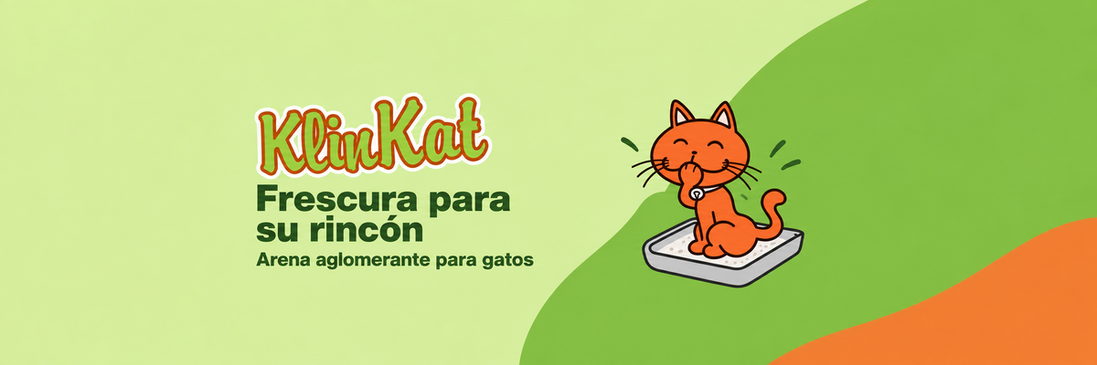 KlinKat — Frescura para su rincón. Arena aglomerante para gatos.