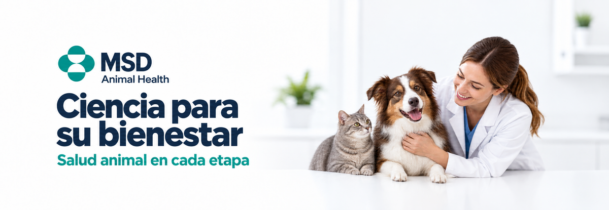 MSD — Ciencia para su bienestar. Salud animal en cada etapa.