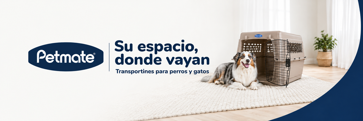 Petmate — Su espacio, donde vayan. Transportines para perros y gatos.