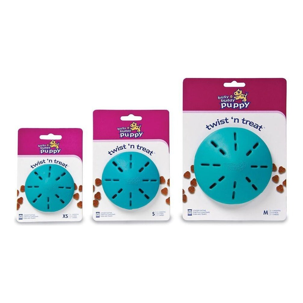 Petsafe | Busy Buddy Puppy Twist 'n Treat – tallas XS, S y M