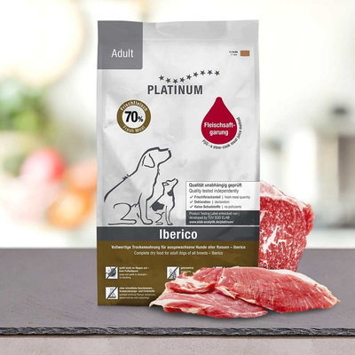 Platinum | Alimento seco para perros adultos Adult Iberico, cerdo ibérico — fotografía oficial