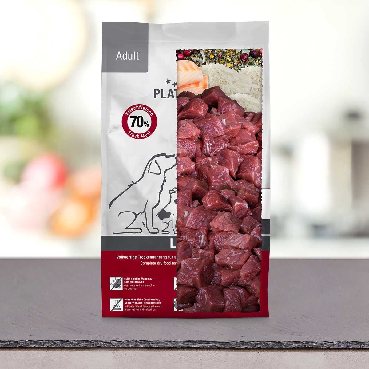 Platinum | Alimento seco para perros adultos Adult Lamb, cordero