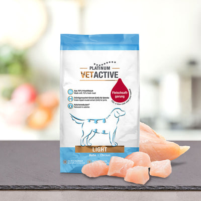 Platinum VetActive Light · bolsa de 1,5 kg (foto oficial)