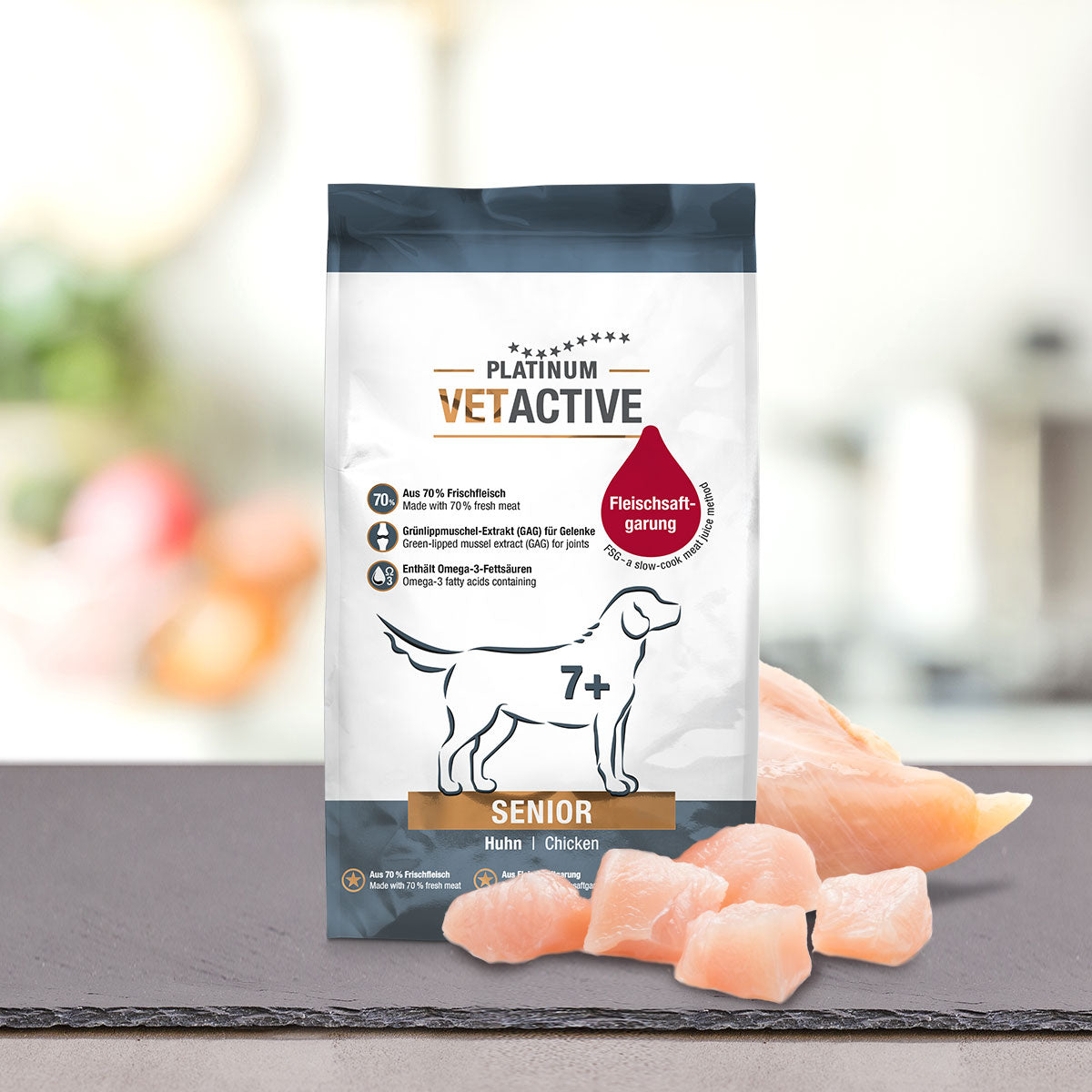 Platinum VetActive Senior, bolsa de 1,5 kg