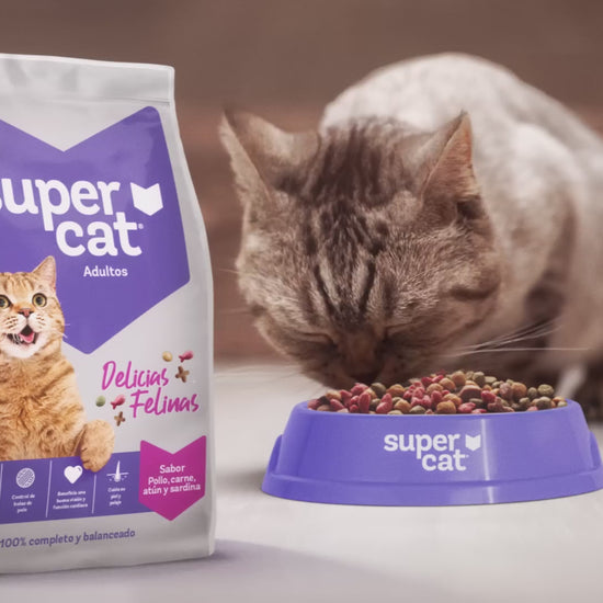 iTe presentamos las nuevas Delicias Felinas Supercat!