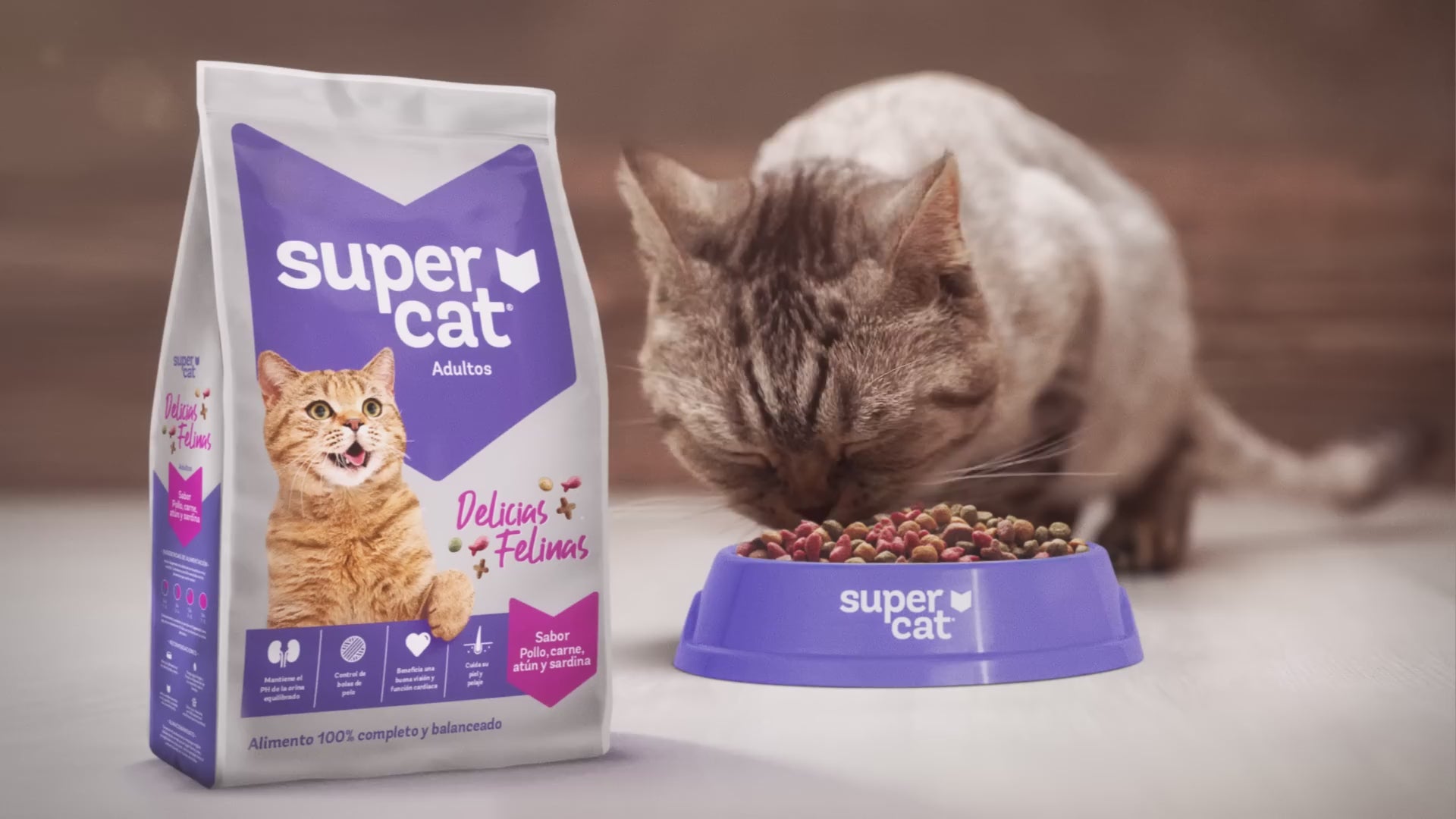 iTe presentamos las nuevas Delicias Felinas Supercat!