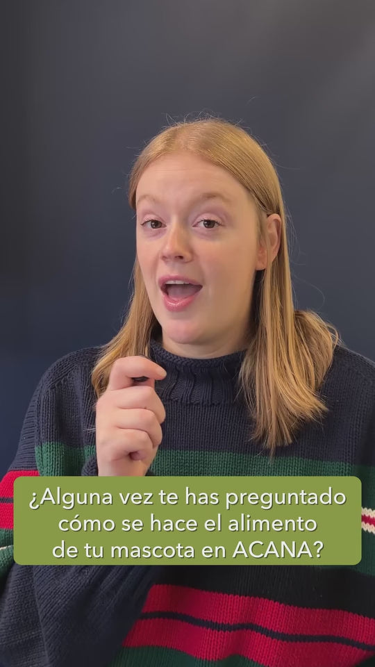 Acana: cómo elaboramos el alimento con ingredientes seleccionados: vídeo oficial con información en español.