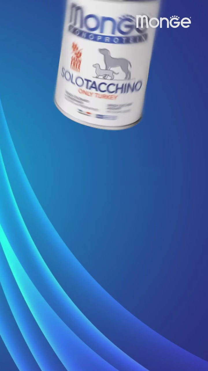 Monge: explicación veterinaria de alimentos monoproteicos: vídeo oficial con información en español.