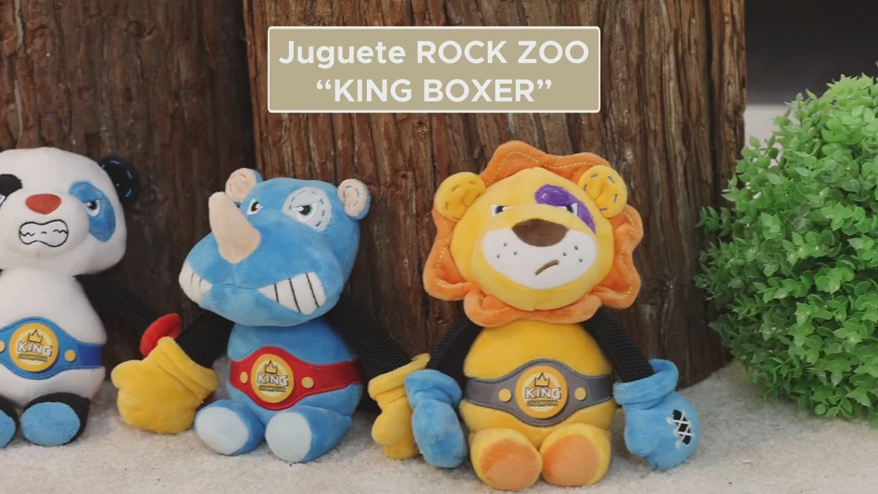 GiGwi Rock Zoo King Boxer: video en español