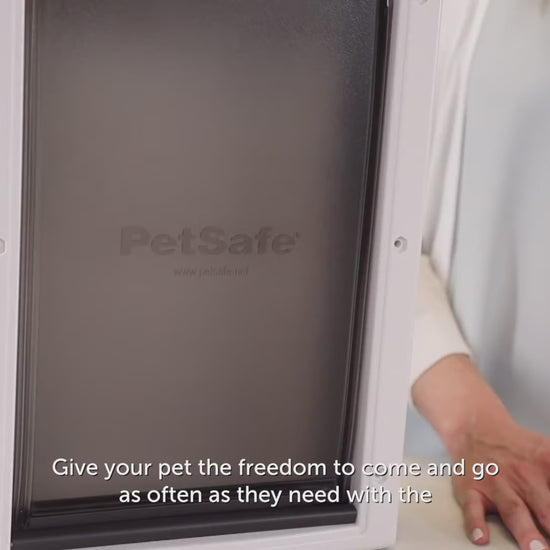 Plastic Pet Door for Dogs and Cats