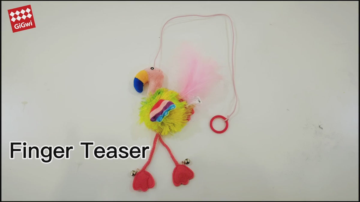 GiGwi Finger Teaser flamenco: video oficial del producto