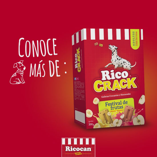 Ricocrack Festival de Frutas: galletas de manzana y plátano