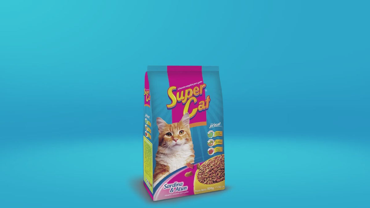 Supercat Sardina, Atún y Trucha para gatos adultos: vídeo oficial en español.