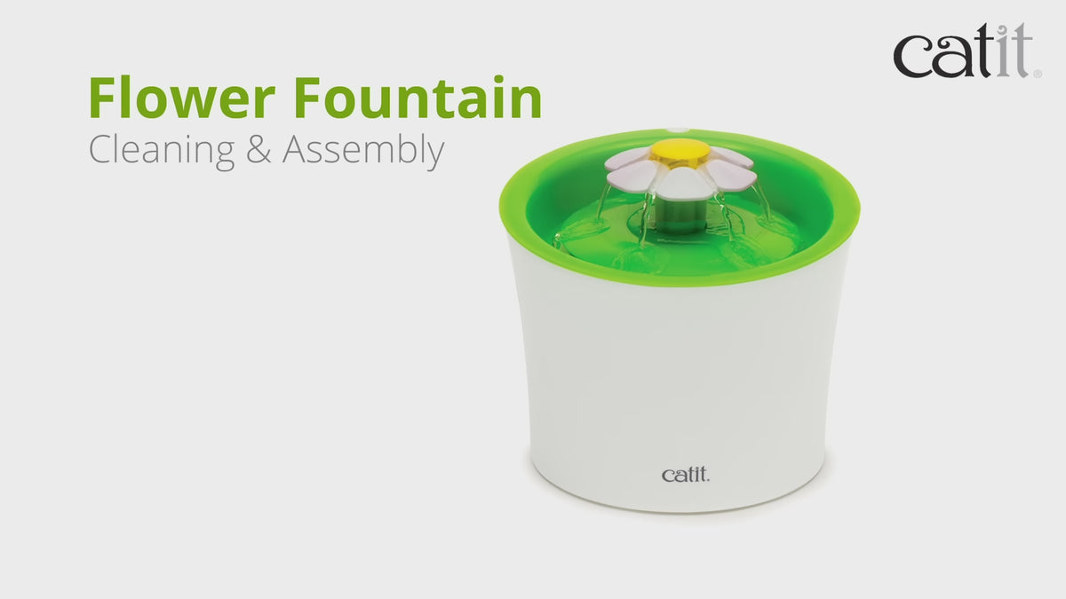 Catit - Flower Fountain - instructions & cleaning