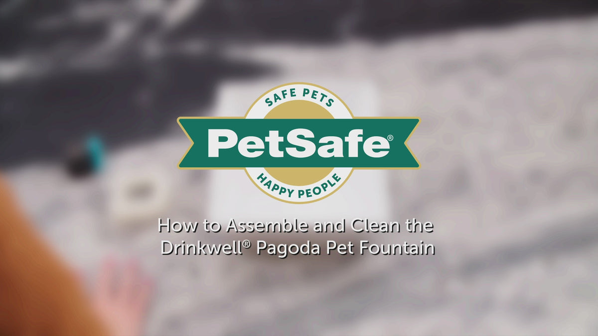 How to Assemble and Clean Your Drinkwell® Pagoda Pet Fountain