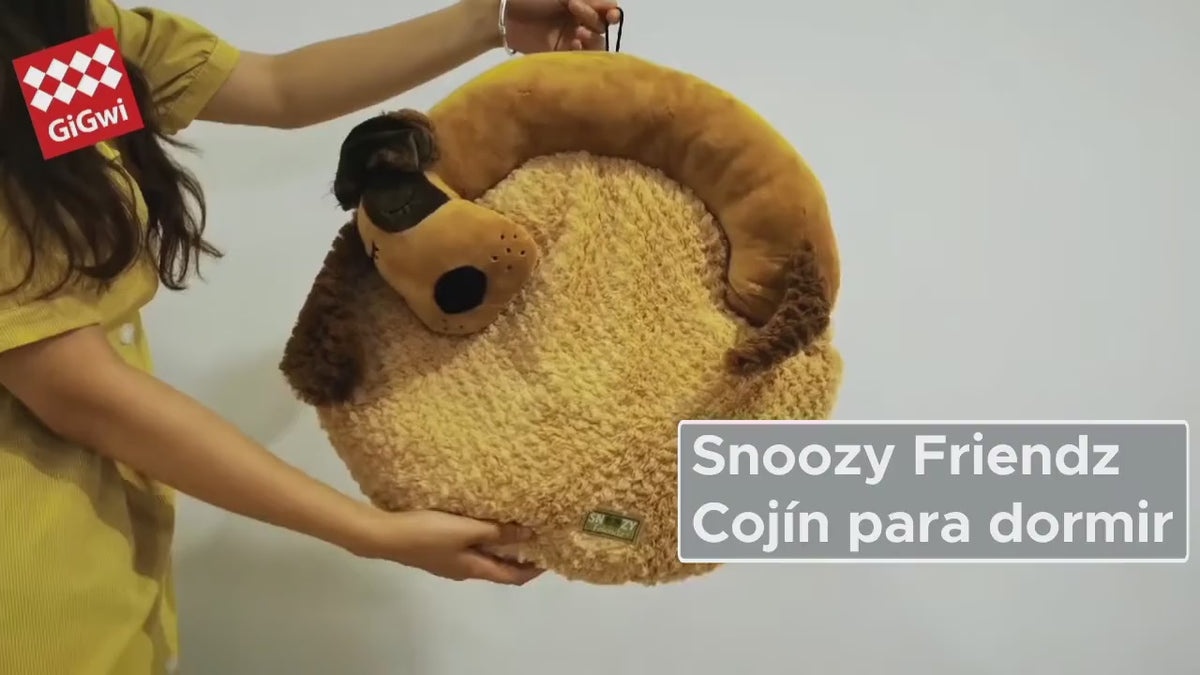 GiGwi Snoozy Friends cojín: video en español