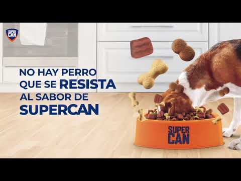 Supercan | Adultos razas pequeñas sabor carne y cereales