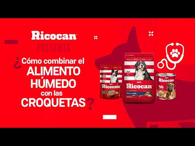 Ricocan | Estofado sabor pollo, adultos razas pequeñas (lata)