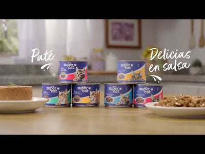 Supercat | Delicias sabor atún, gatos adultos (pouch)