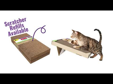 KONG — Repuestos para rascador Incline y Double, pack de 2 · video oficial KONG