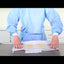 Kruuse KRUTEX guantes quirúrgicos · video oficial de KRUUSE: cómo ponerse guantes quirúrgicos